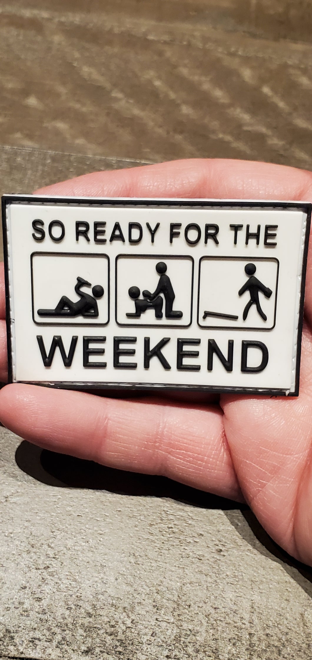 Weekend Patch (White)